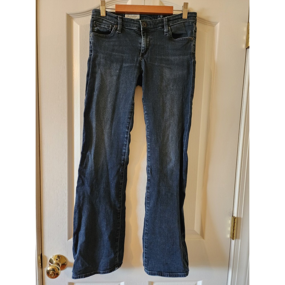 AG Adriano Goldschmied The Angelina Petite Bootcut Jeans Dark Wash 27R